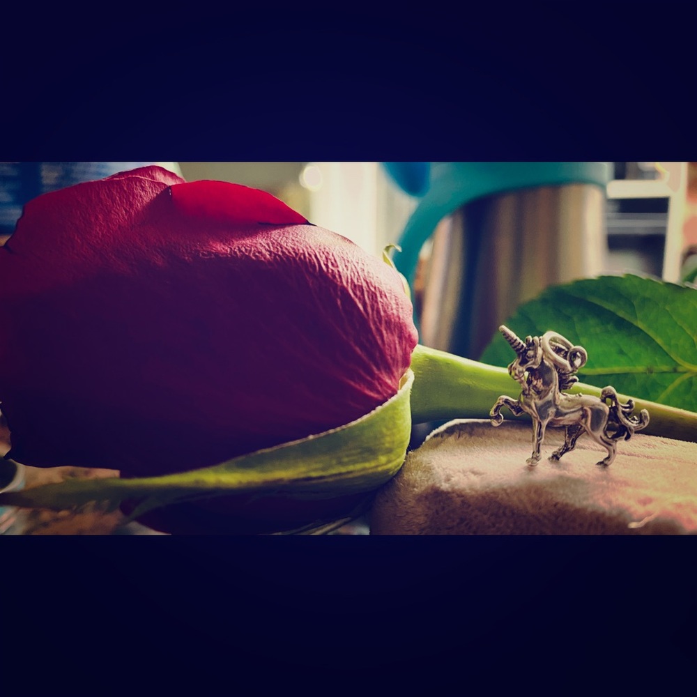 Sterling Silver Unicorn Solid 3d Pendant - image 1